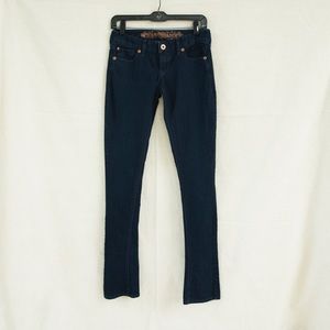 Dark skinny express jeans size 0